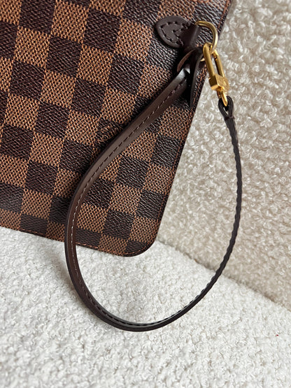 Louis Vuitton Pouch (from Neverfull) in Damier Ebene