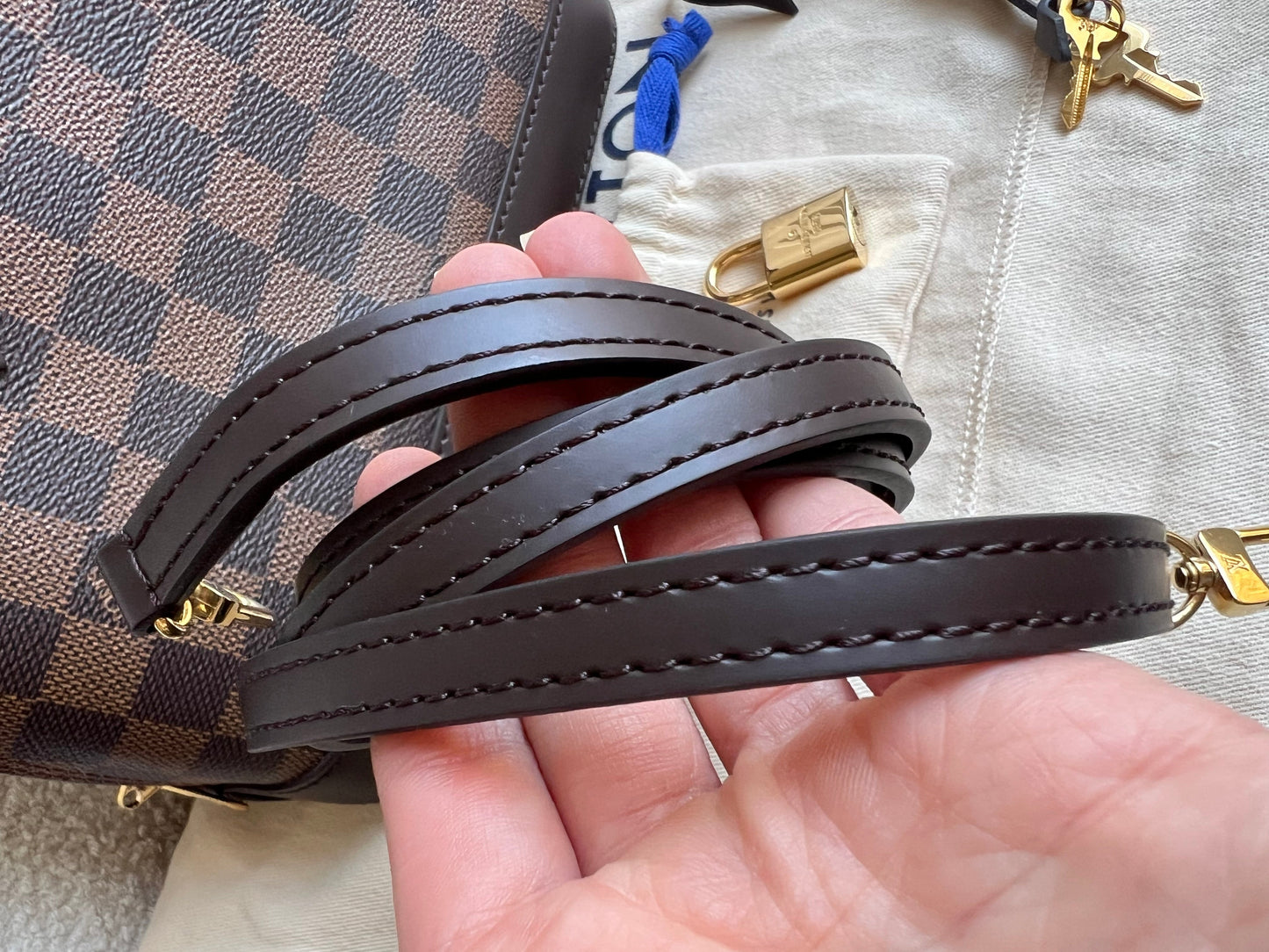 Louis Vuitton Alma BB Damier Ebene (RRP £1,450)