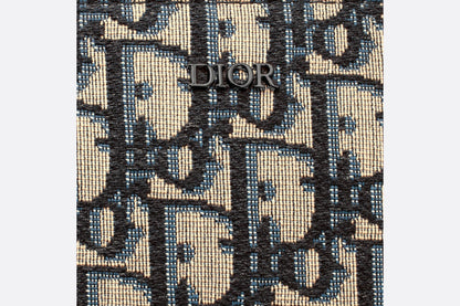 DIOR OBLIQUE A4 ZIPPED POUCH