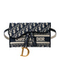 CHRISTIAN DIOR OBLIQUE SLIM SADDLE POUCH