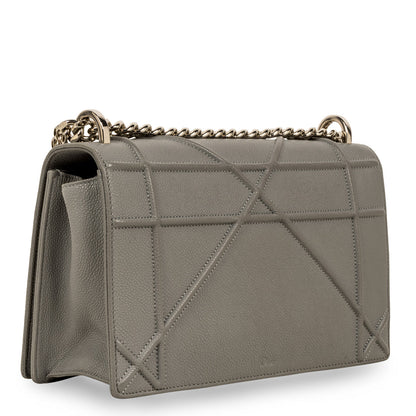 Dior Chain Leather Tote Bag