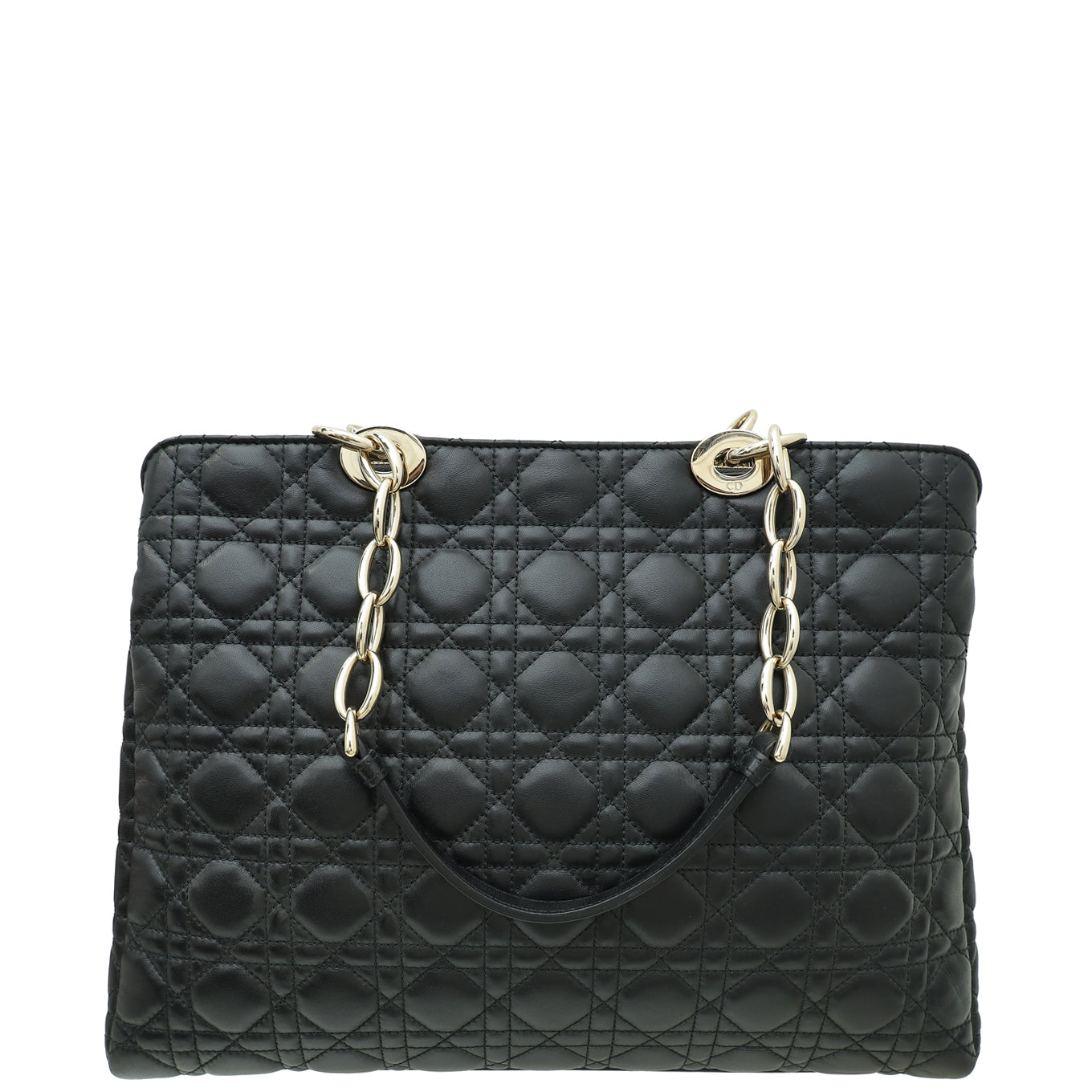 Dior Lady Dior Leather Tote Bag