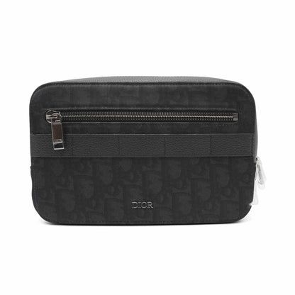 Dior Monogram Leather Canvas Crossbody Bag