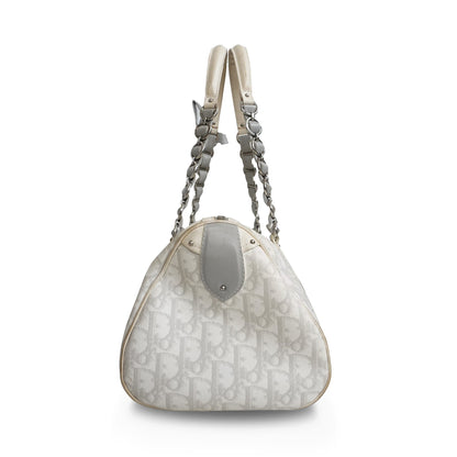 Dior Monogram Chain Leather Shoulder Bag