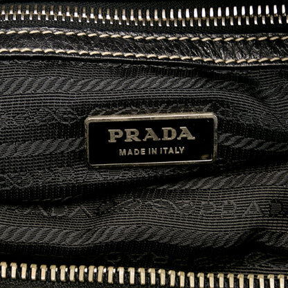Prada Tessuto Crossbody Bag Black Nylon