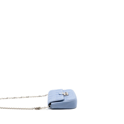 Dior Miss Dior Crossbody Purse Lambskin Light Blue