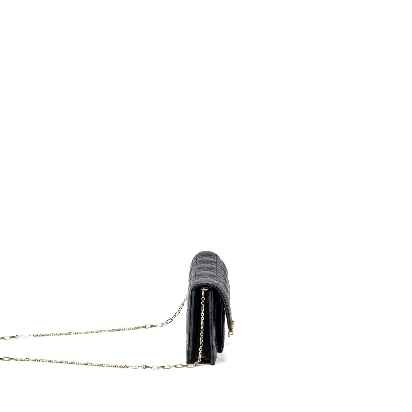 Dior My Dior Daily Chain Pouch Lambskin Black