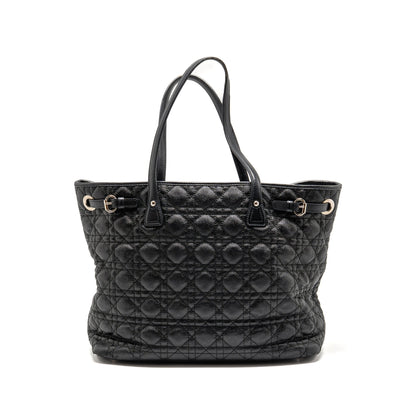 Dior Shopping Tote Purse Canvas Black