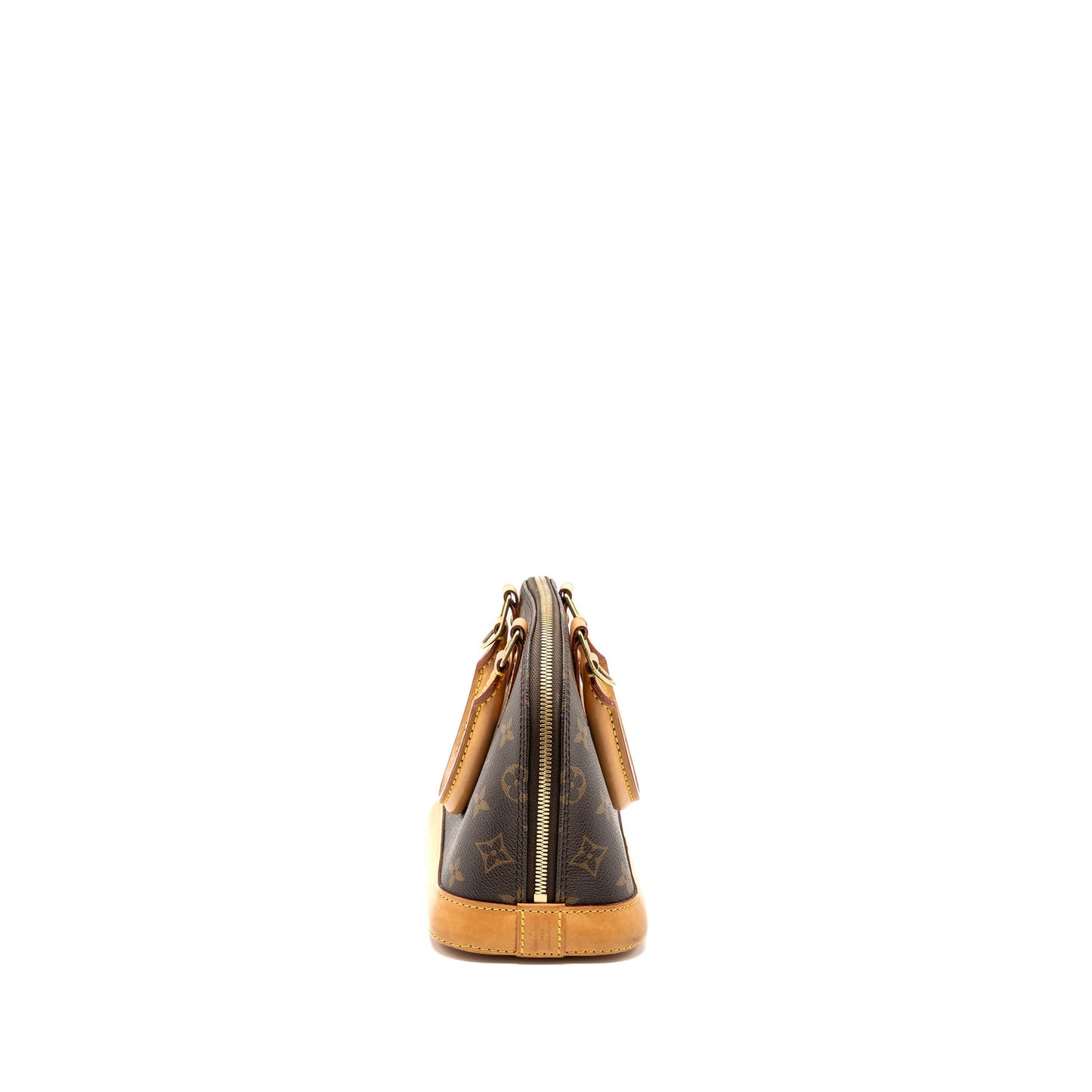 Louis Vuitton alma BB monogram canvas GHW