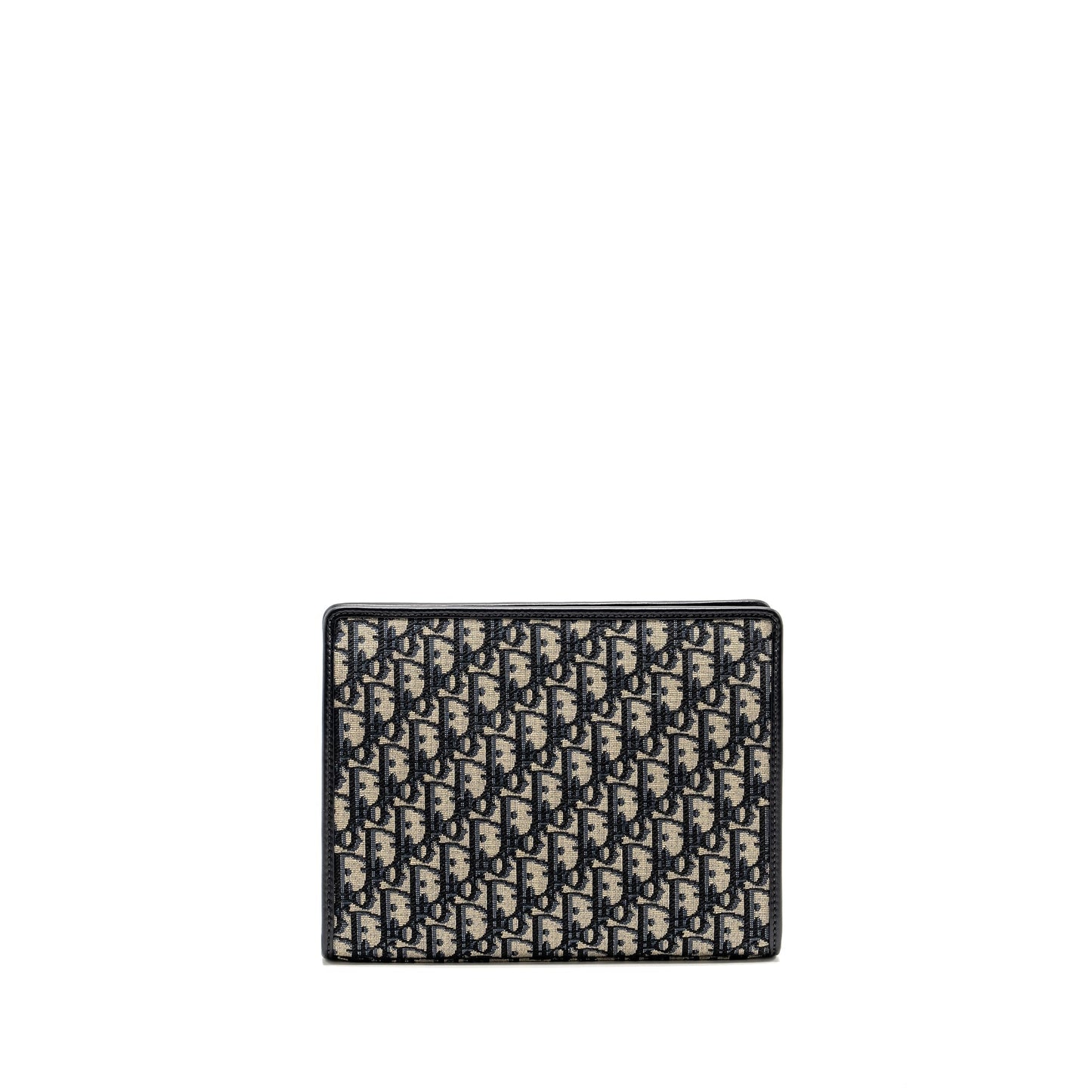 Dior 30 Montaigne Dea Pouch Blue Oblique Jacquard