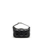 Dior Medium Diortravel Nomad Pouch Macrocannage Calfskin Black