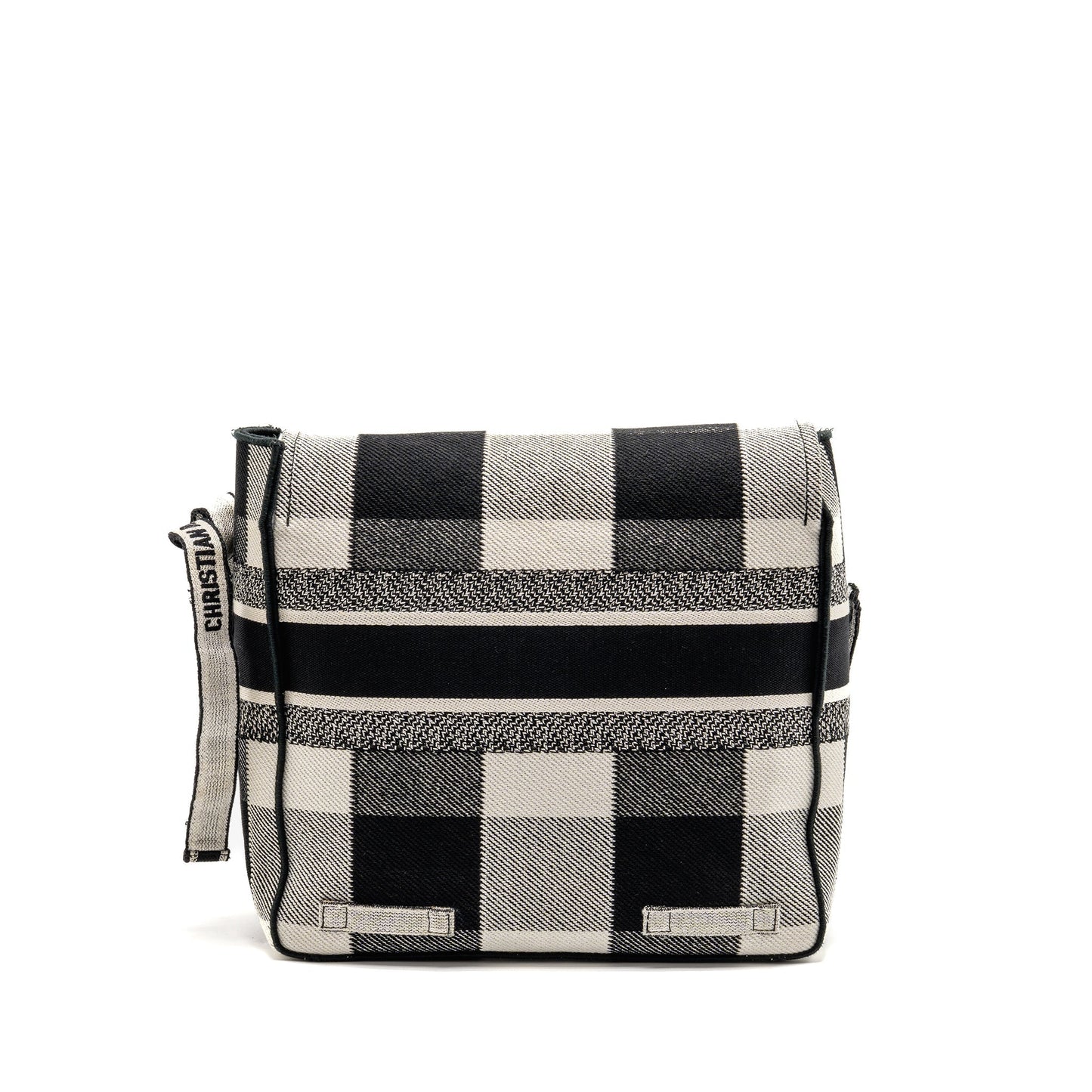 Dior Diorcamp Messenger Purse Canvas Black/White