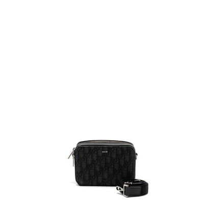 Dior Pouch With Strap Black Dior Oblique Jacquard