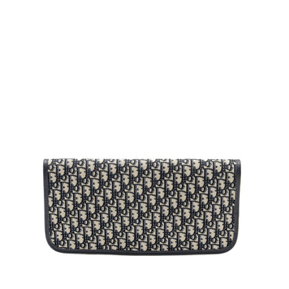 Dior Folder Clutch Blue Dior Oblique Canvas/Leather