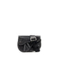 Dior x Kaws Pouch Saddle Purse Leather Black