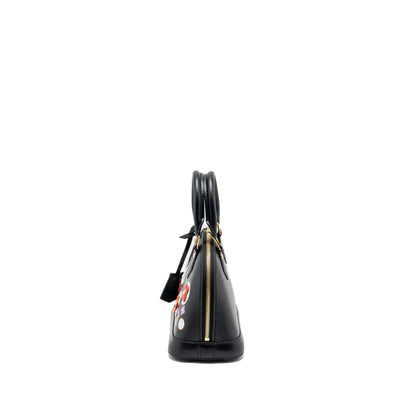 Louis Vuitton Alma BB Blooming Flowers Limited Edition EPI Black/Multicolour GHW