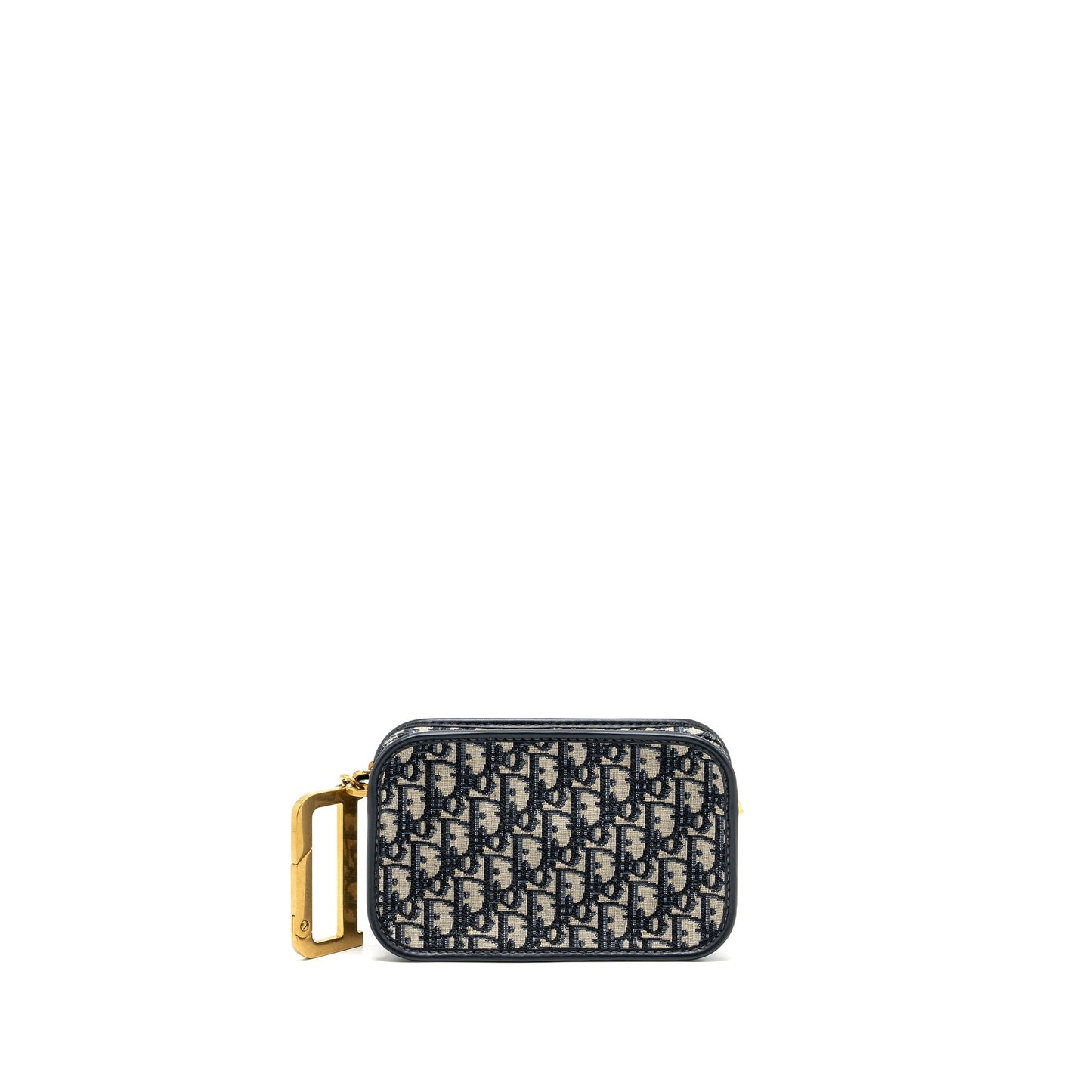 Dior Oblique Diorquake Clutch Canvas Blue