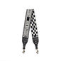 Dior Shoulder Strap Canvas/Calfskin Black/White