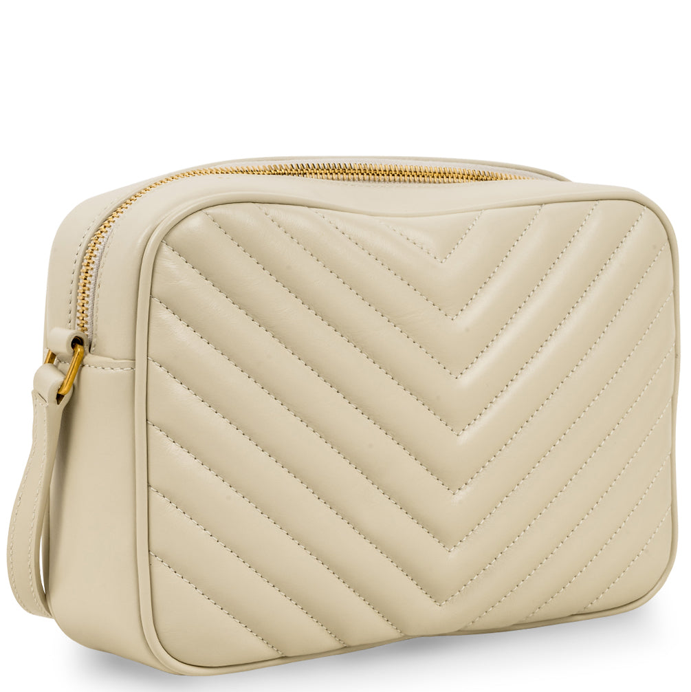 Saint Laurent Lou Red Crossbody Style 5