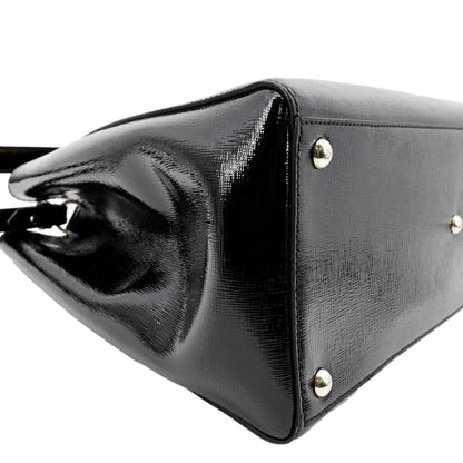 Fendi Patent Leather Black Shoulder Bag