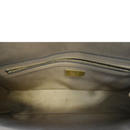 Fendi Baguette Canvas Red Shoulder Bag Style 57