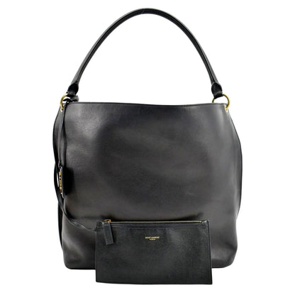 Saint Laurent Leather Black Shoulder Bag Style 7