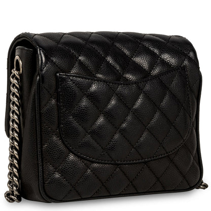 Chanel Quilted Caviar Shoulder Bag