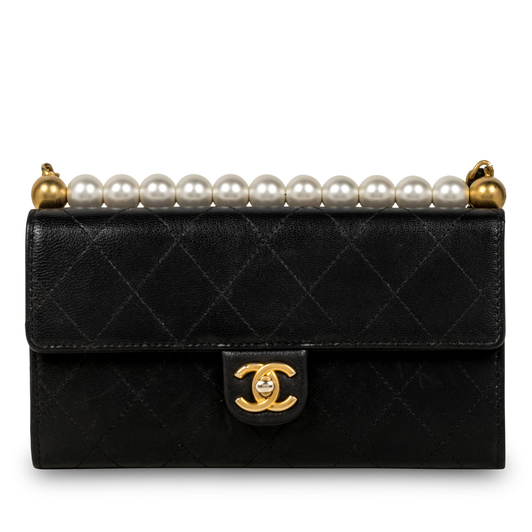 Chanel Chic Pearl Wallet On Chain