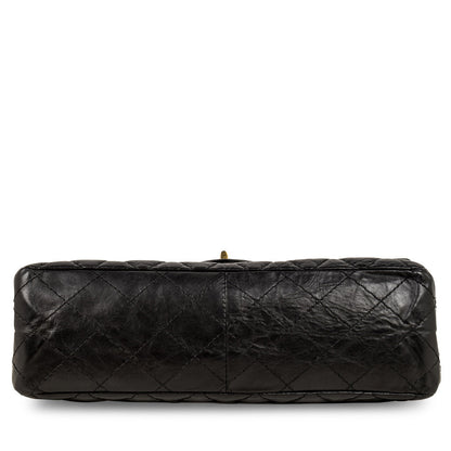 Chanel Classic Flap Calfskin Black Shoulder Bag Style 20