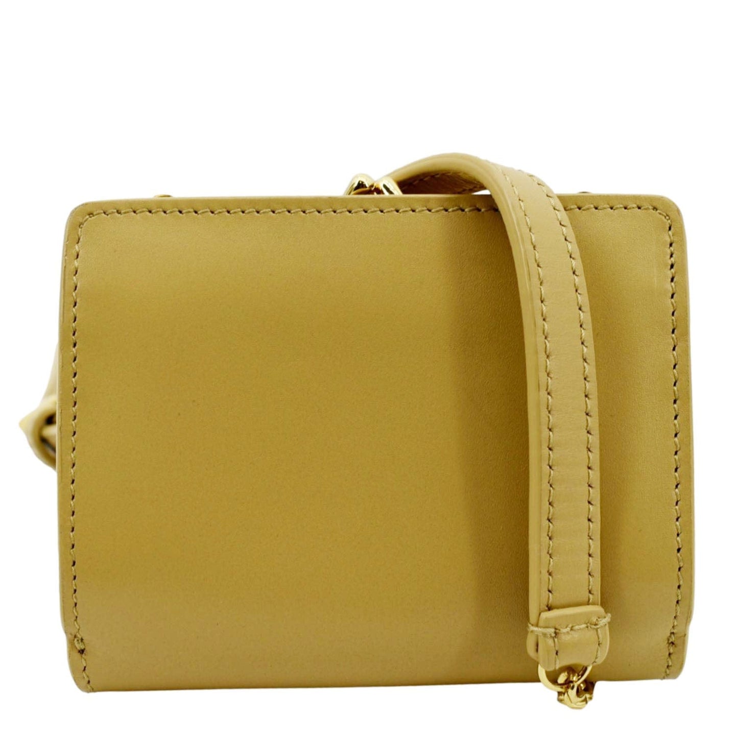 Saint Laurent Leather Beige Shoulder Bag