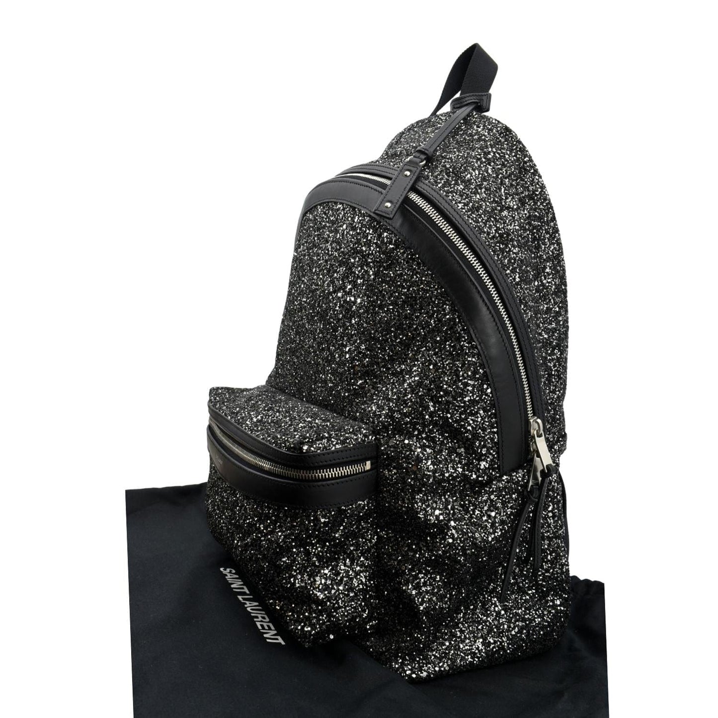 Saint Laurent Canvas Black Backpack Canvas