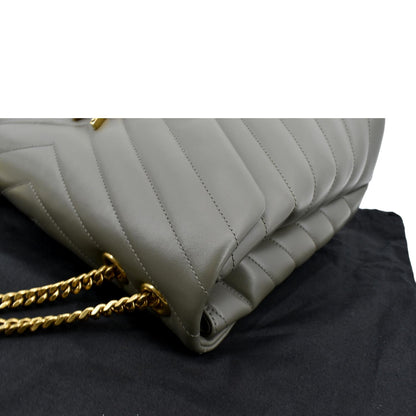 Saint Laurent Loulou Leather Red Shoulder Bag Style 6