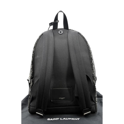 Saint Laurent Canvas Black Backpack Canvas