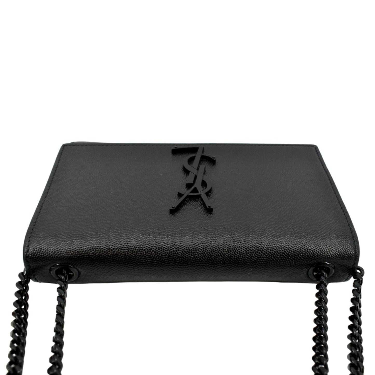 Saint Laurent Kate Leather Black Crossbody Style 15