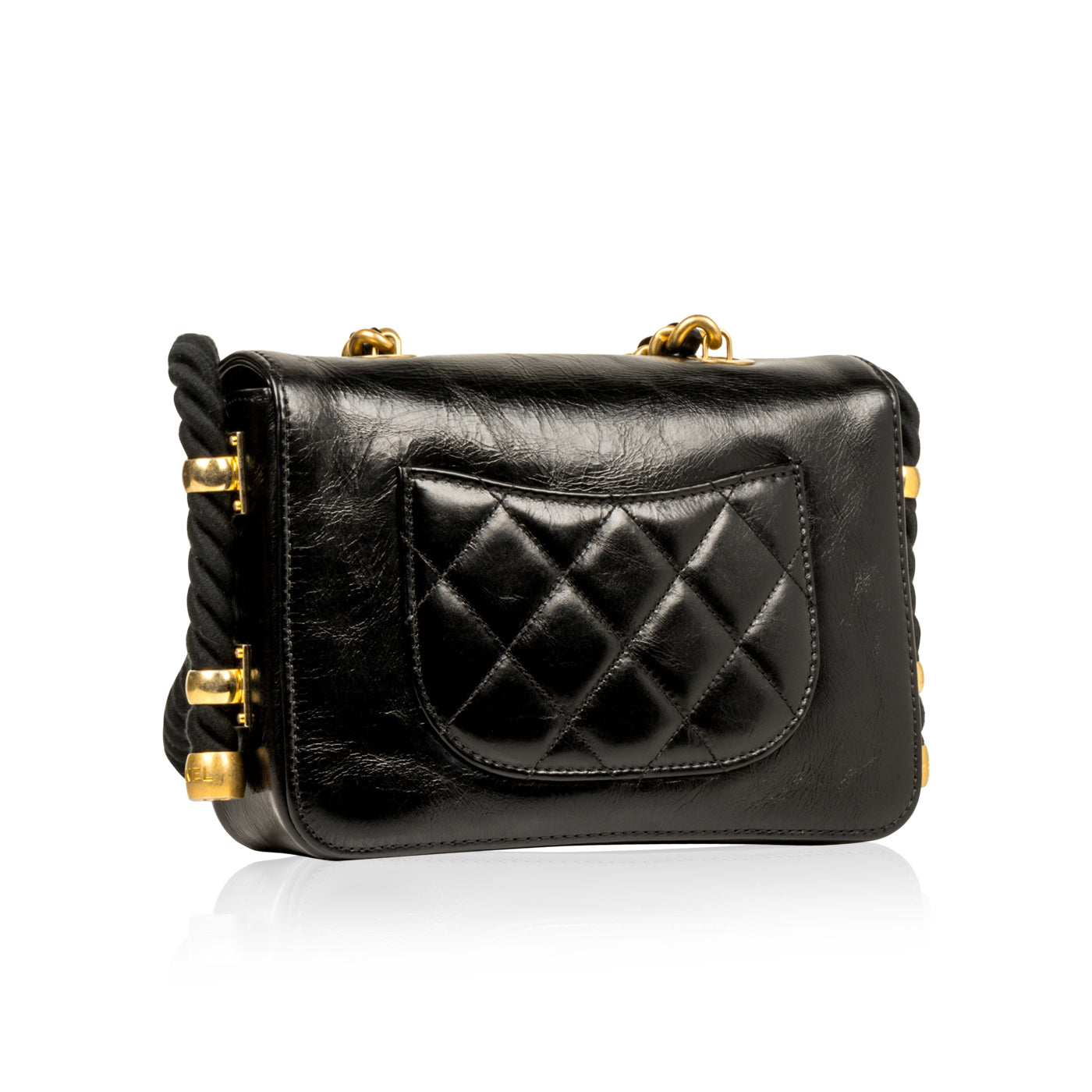 Chanel Timeless Quilted Black Shoulder Bag