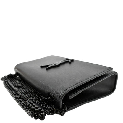 Saint Laurent Kate Leather Black Crossbody Style 15