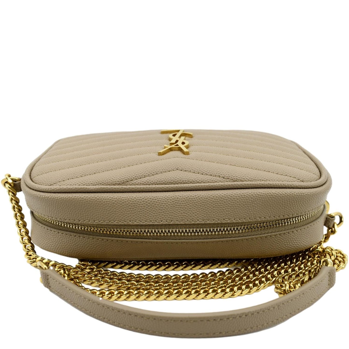 Saint Laurent Lou Beige Crossbody