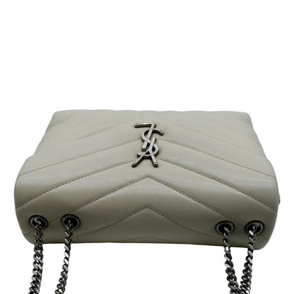 Saint Laurent Loulou Leather Red Crossbody Style 6
