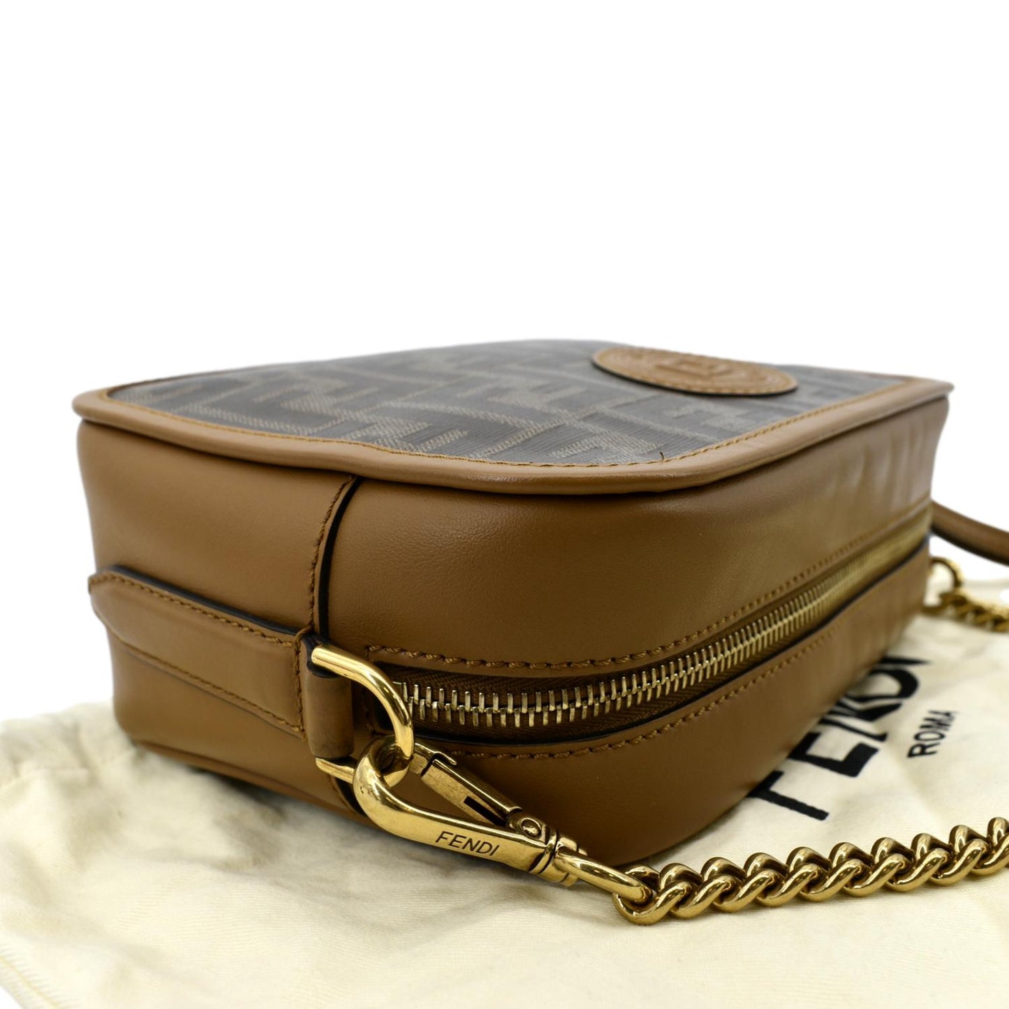 Fendi Luxury Leather Red Crossbody Style 6