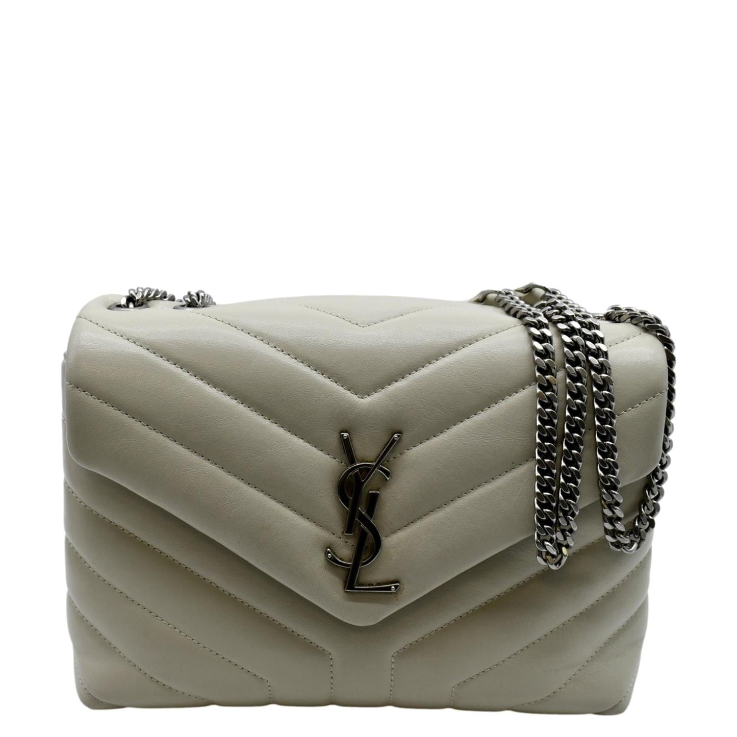 Saint Laurent Loulou Leather Red Crossbody Style 6