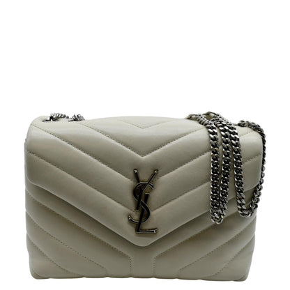 Saint Laurent Loulou Leather Red Crossbody Style 6
