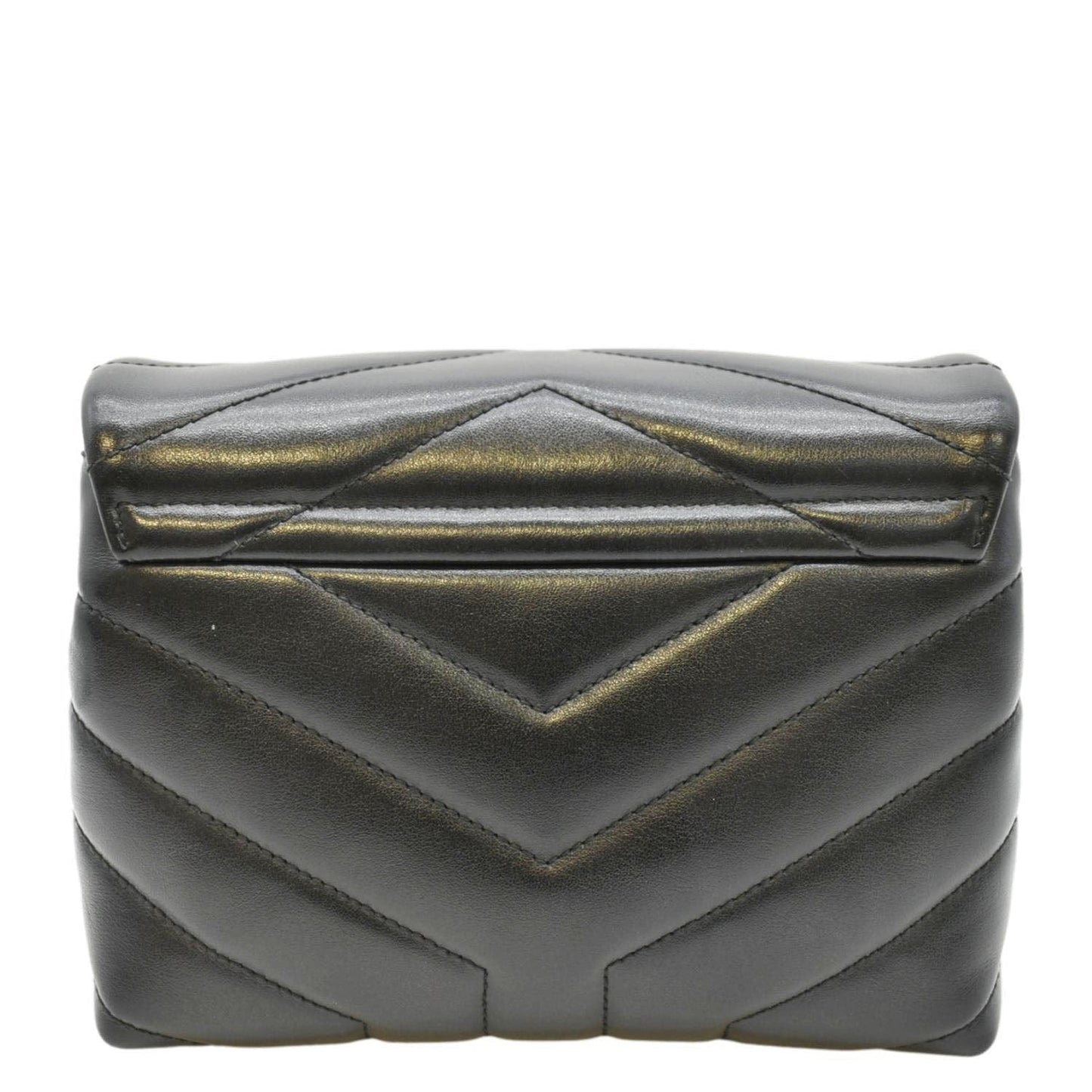 Saint Laurent Loulou Leather Black Shoulder Bag Style 10