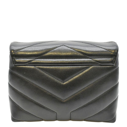 Saint Laurent Loulou Leather Black Shoulder Bag Style 10
