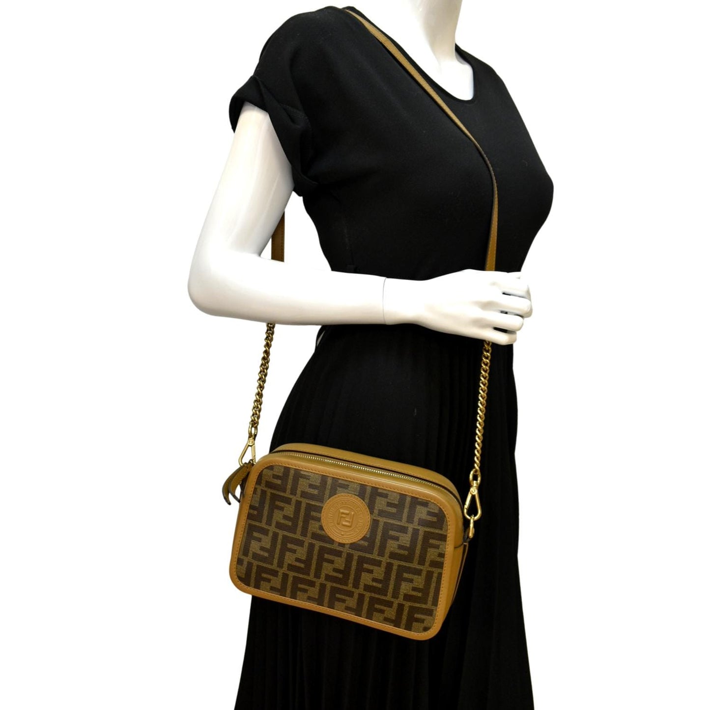Fendi Luxury Leather Red Crossbody Style 6