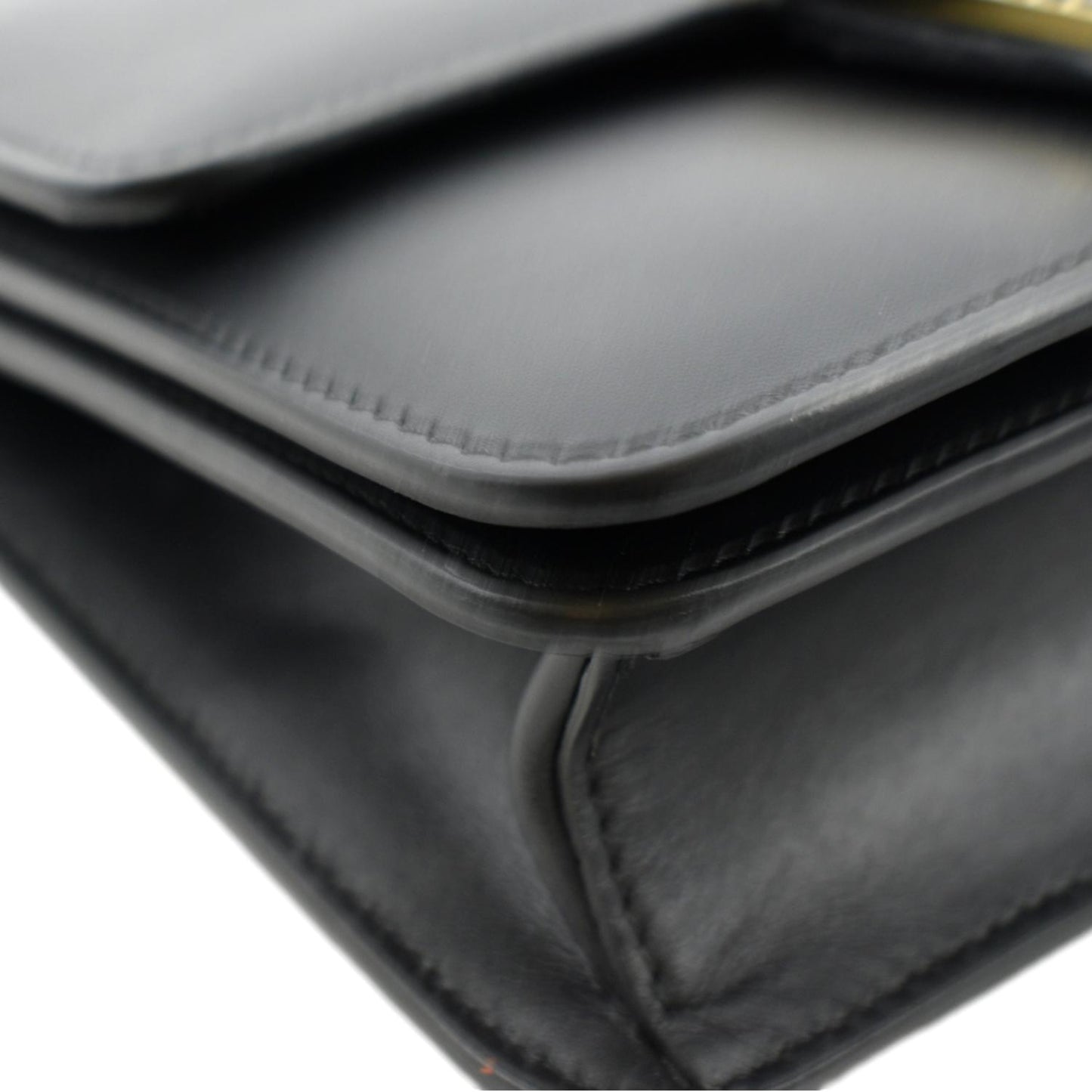 Fendi Luxury Leather Black Crossbody Style 5