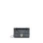 Dior Diorama Wallet On Chain Metallic Grey