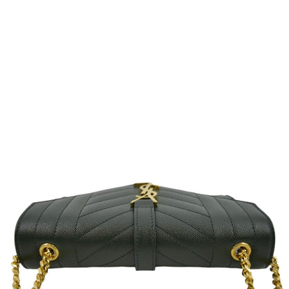 Saint Laurent Envelope Leather Red Shoulder Bag Style 12