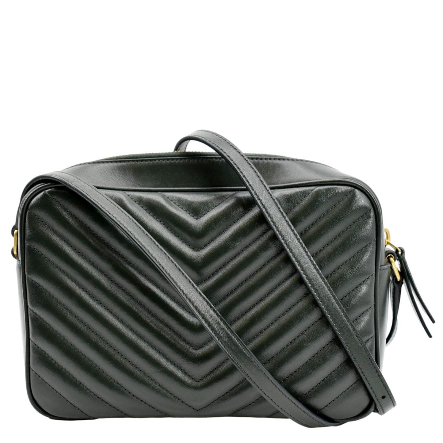 Saint Laurent Lou Leather Red Crossbody Style 8