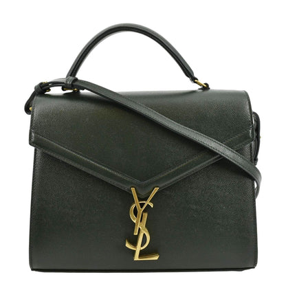 Saint Laurent Cassandra Leather Red Shoulder Bag Style 12