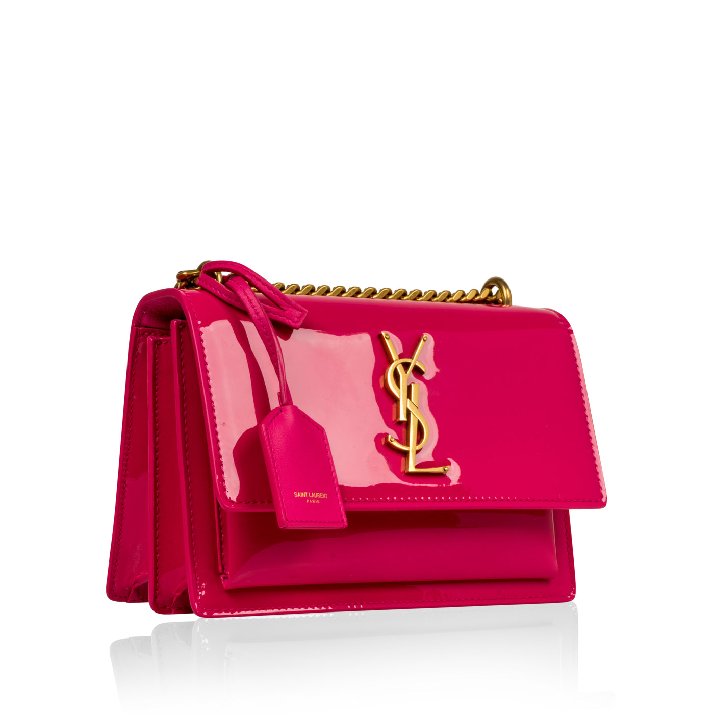 Saint Laurent Sunset Red Shoulder Bag Style 3